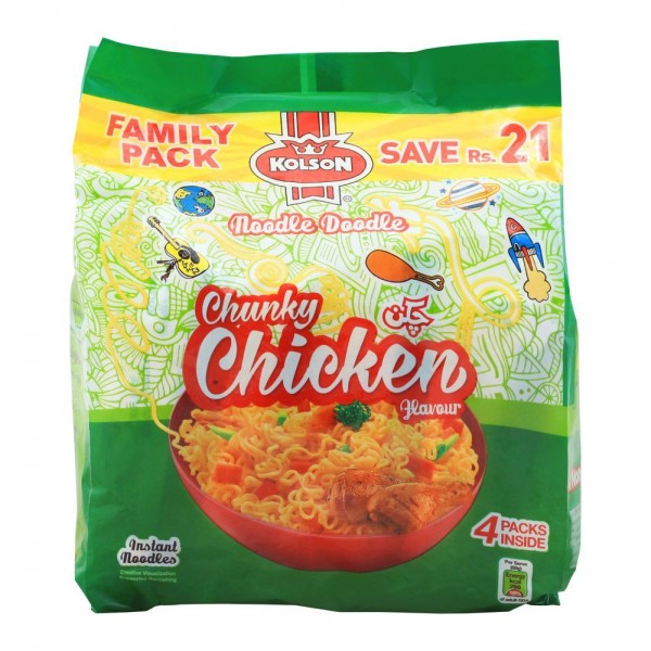 KOLSON NOODLES CHICKEN FAMILY PACK