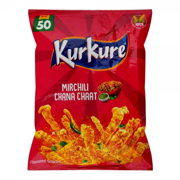 KURKURE MIRCHILI CHANA CHAAT 41GM RS 50