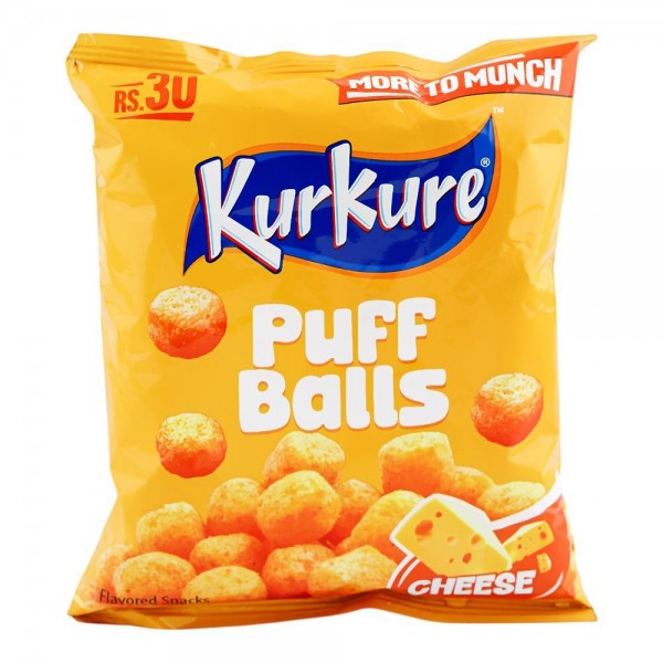 KURKURE PUFF BALL CHEESE 18GM