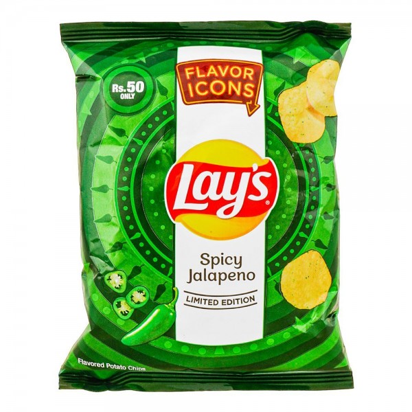 LAYS JALAPENO RS 50
