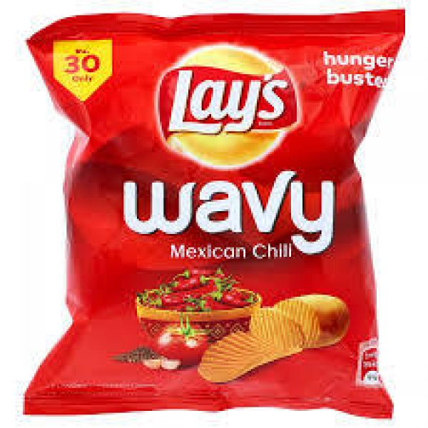LAYS WAVY MEXICAN CHILLI RS 30