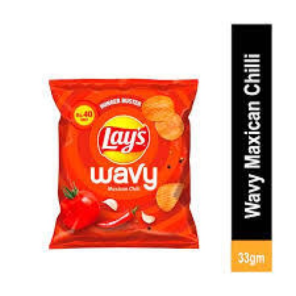 LAYS WAVY MEXICAN CHILLI RS 40
