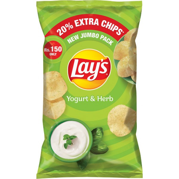 LAYS YOGURT & HERB RS 150