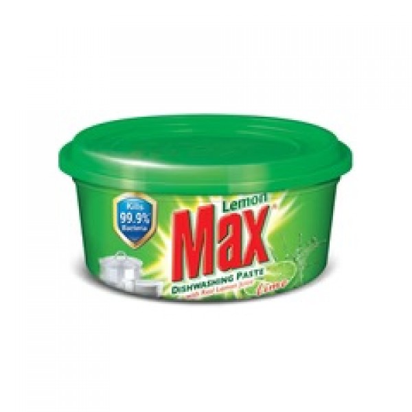 LEMON MAX DISH WASH PASTE LIME GREEN 200GM