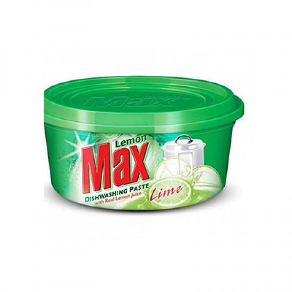 LEMON MAX DISH WASH PASTE LIME GREEN 400GM