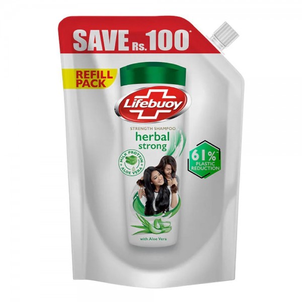LIFEBUOY SHAMPOO REFILL HERBAL 360ML