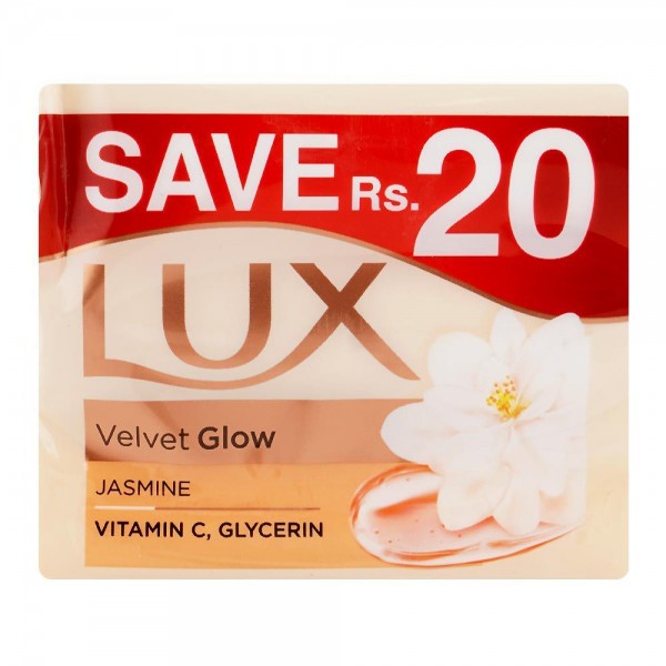 LUX VELVET GLOW JASMINE SOAP 98GMX3