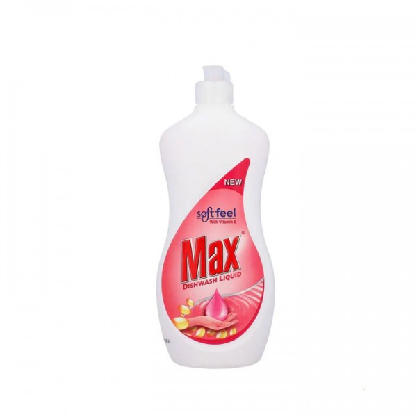 MAX DISHWASH LIQUID SOFT FEEL 500ML