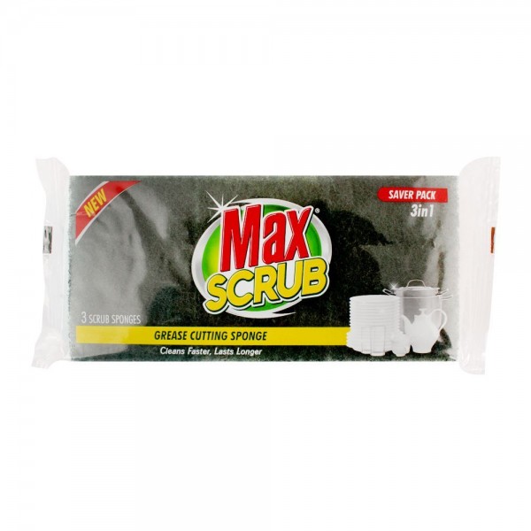 MAX SCRUB SPOUNGE 3IN1