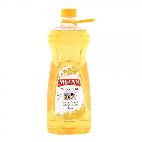 MEZAN CANOLA OIL 3LITRE BOTTLE