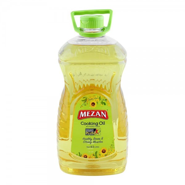 MEZAN COOKING OIL 4.5LITRE BOTTLE