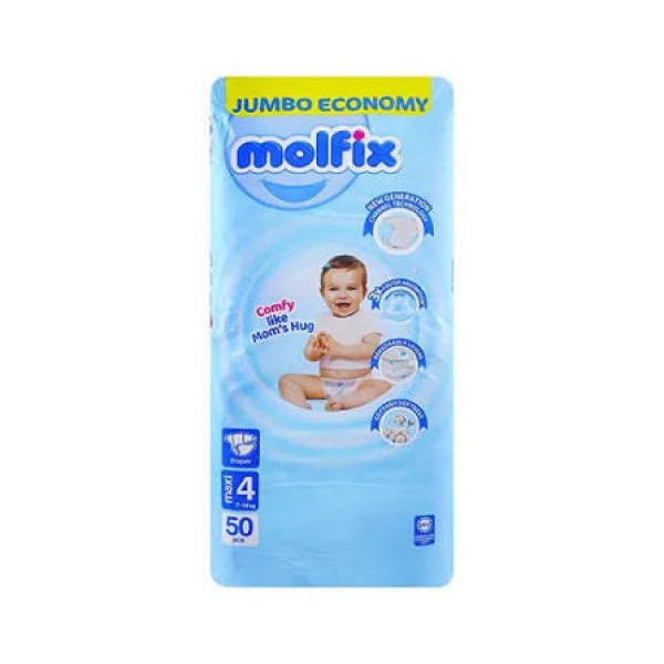 MOLFIX DIAPERS MAXI 4-50