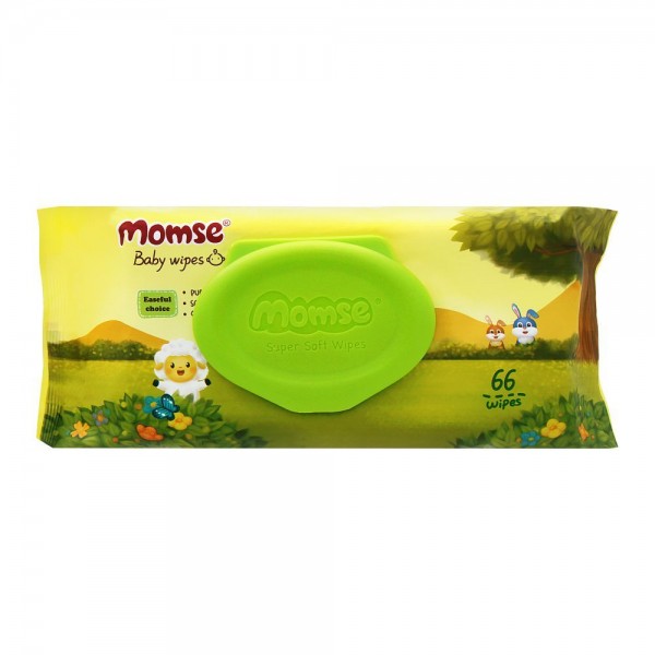 MOMSE BABY WIPES 66PCS