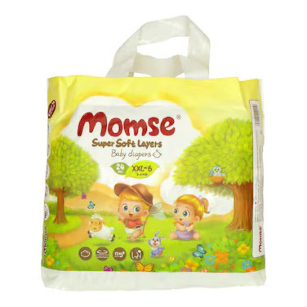 MOMSE DIAPER ECO XXL 24