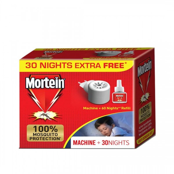 MORTEIN ANTI DENGUE KIT MACHINE+30 NIGHTS REFIL 25ML