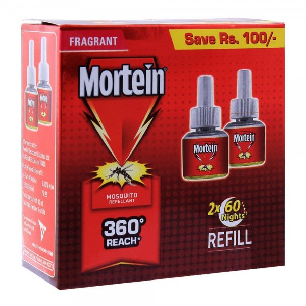 MORTEIN LIQUID REFILL FRAGRANT 60 2 NIGHTS 42ML