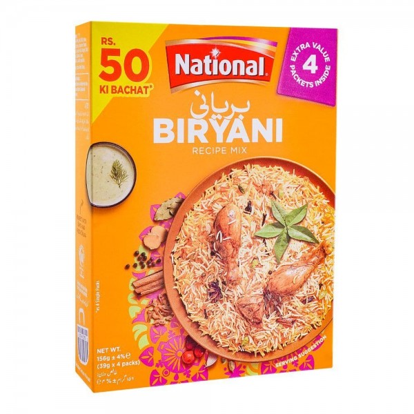 NATIONAL BIRYANI 39*4 156GM