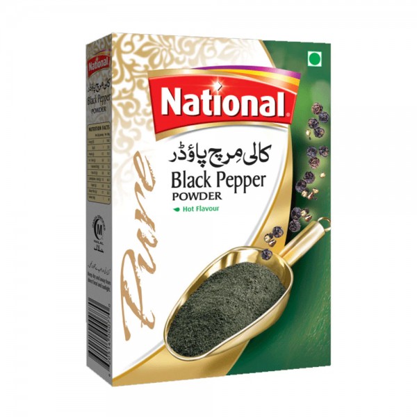 NATIONAL BLACK PEPPER POWDER 25G
