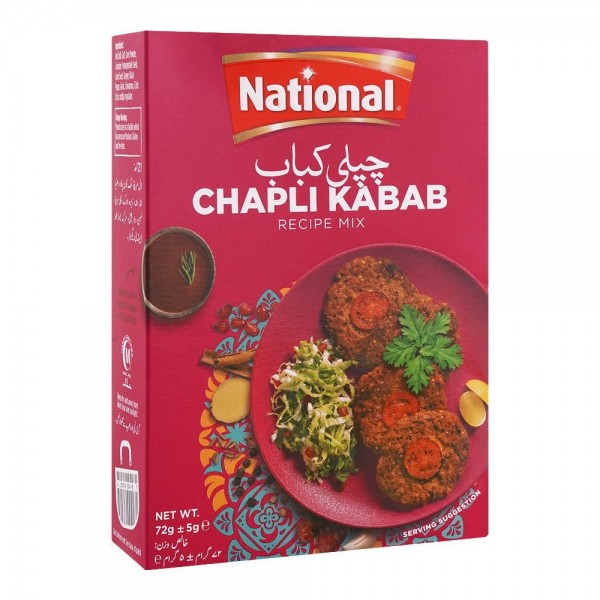 NATIONAL CHAPLI KABAB 72G