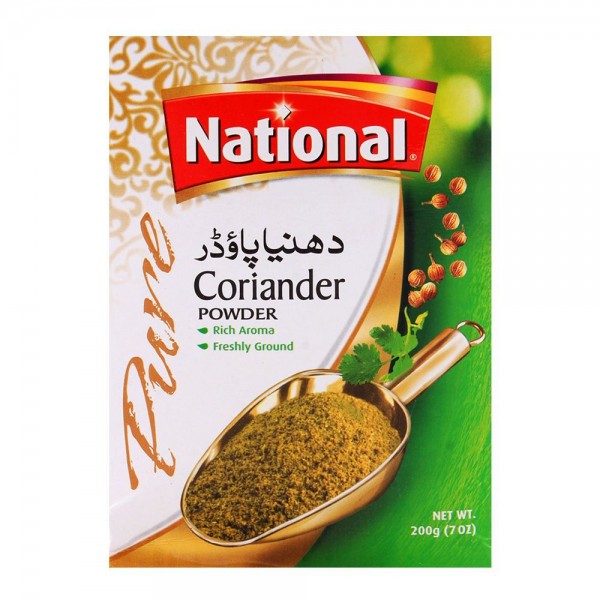 NATIONAL CORIANDER POWDER 200G
