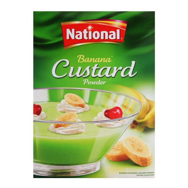 NATIONAL CUSTARD BANANA 120GM