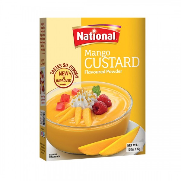 NATIONAL CUSTARD MANGO 120GM