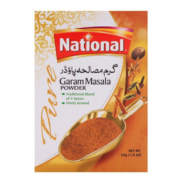 NATIONAL GARAM MASALA POWDER 50G