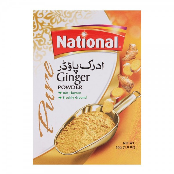 NATIONAL GINGER POWDER 50G