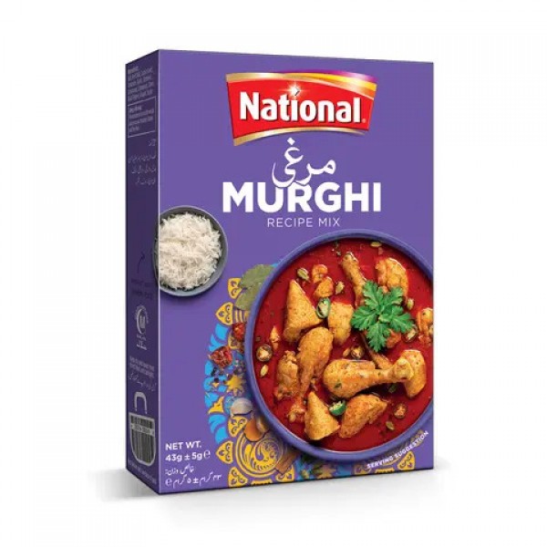 NATIONAL MURGHI MASALA 43G