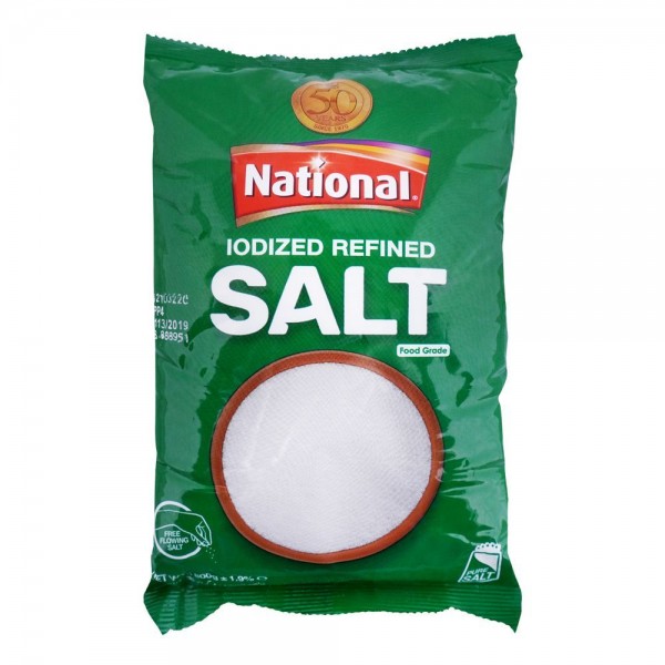 NATIONAL SALT IODINE 800G