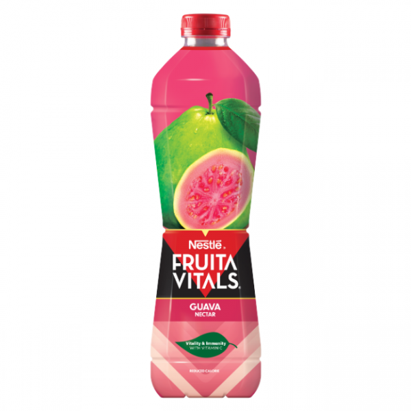 NESTLE FRUITA VITALS GUAVA NECTAR BOTTLE 1LITER