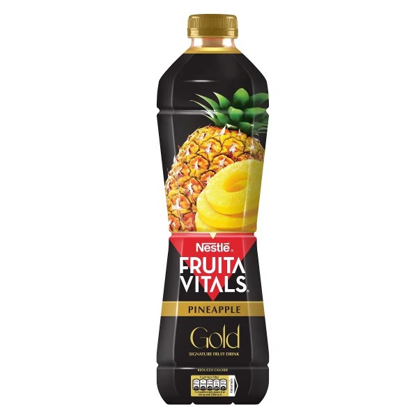 NESTLE FRUITA VITALS PINEAPPE GOLD NECTAR BOTTLE 1LITER