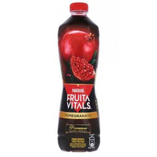 NESTLE FRUITA VITALS POMEGRANATE NECTAR BOTTLE 1LITER