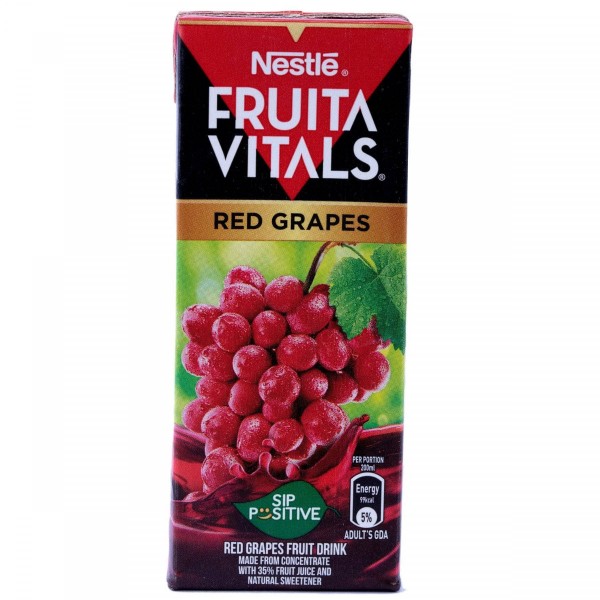 NESTLE FRUITA VITALS RED GRAPES 200ML