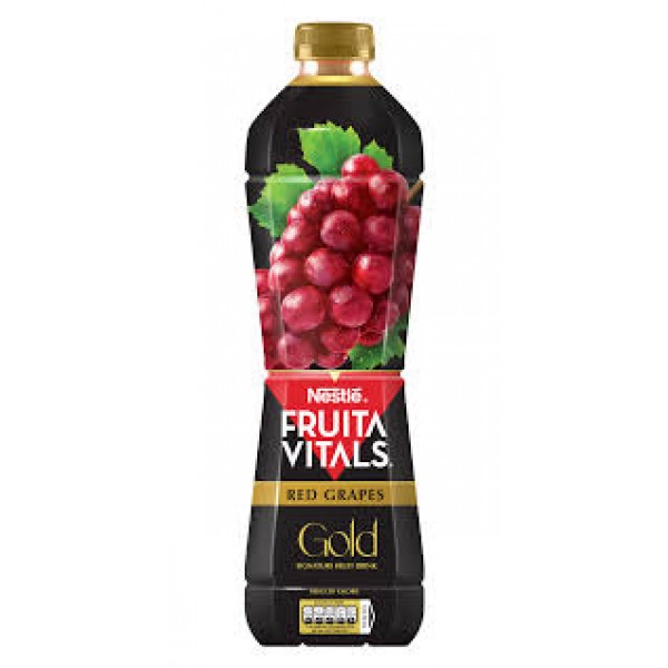 NESTLE FRUITA VITALS RED GRAPES NECTAR 1LITER BOTTLE