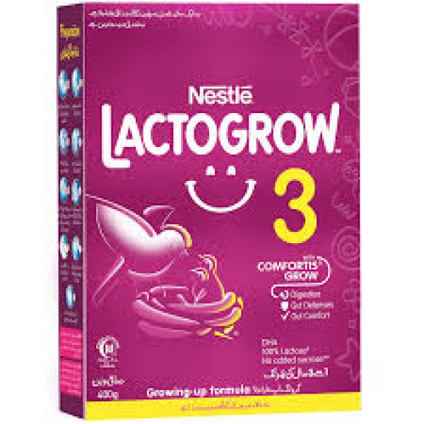 NESTLE LACTOGROW 3 400GM