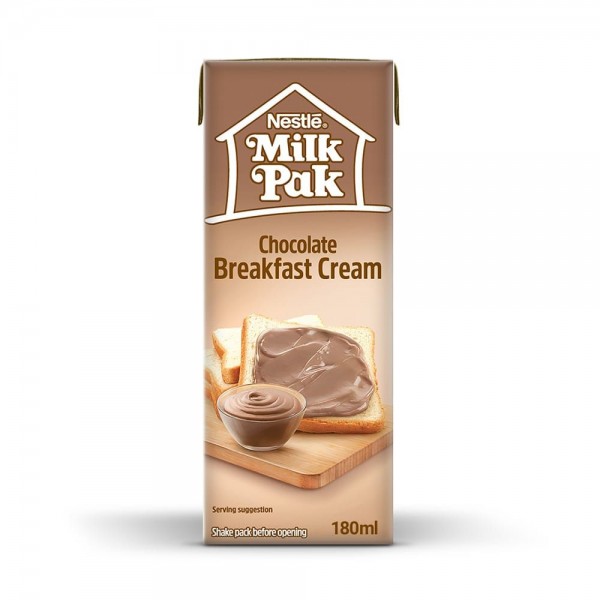 NESTLE MILKPAK CHOCOLATE BREAK FAST CREAM 180ML