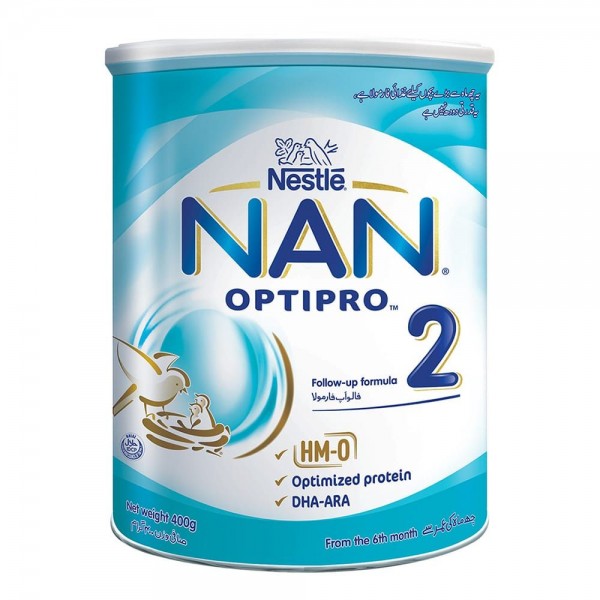 NESTLE NAN OPTIPRO STAGE 2 400GM TIN
