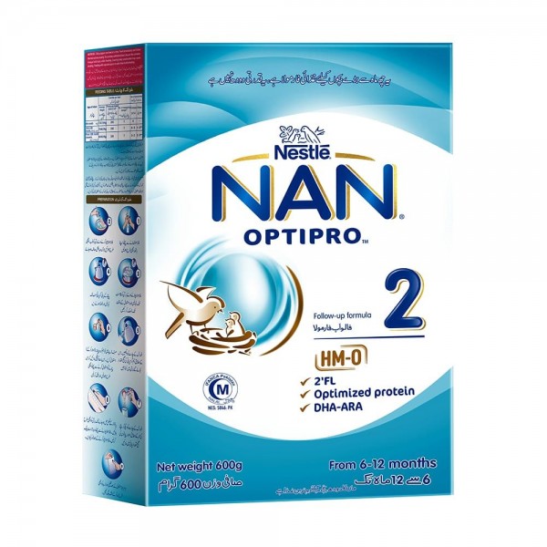 NESTLE NAN OPTIPRO STAGE2 600GM BOX