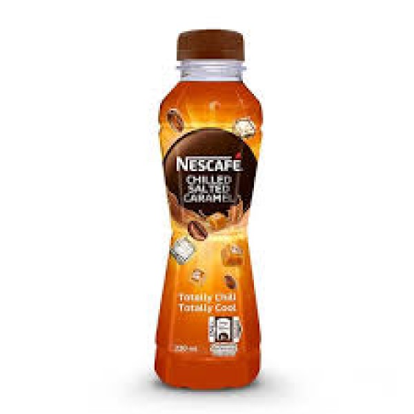NESTLE NESCAFE CHILLED SALTED CARAMEL 220ML BOTTLE