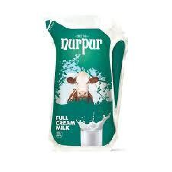 NURPUR FULL CREAM MILK 250ML ECO