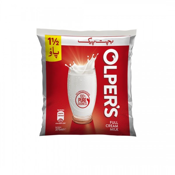OLPER`S MILK 375ML POUCH