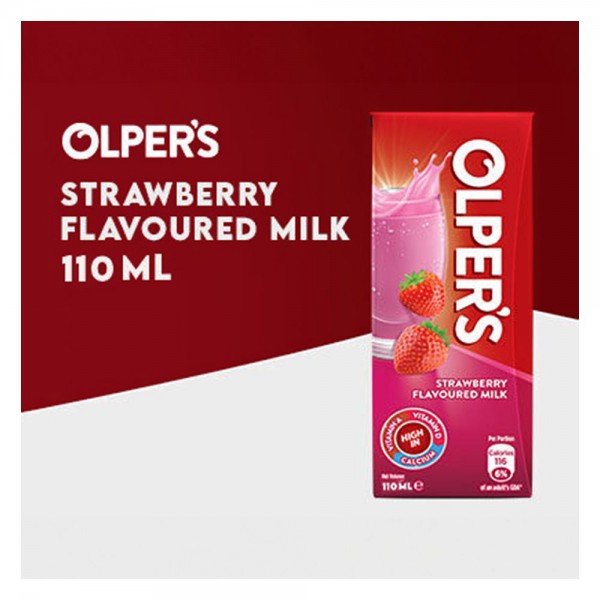 OLPER`S STRAWBERRY FLAVORED MILK 110ML