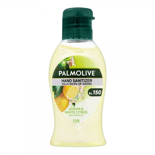 PALMOILVE HAND SANITIZER LEMON & WHITE CITRUS 55ML