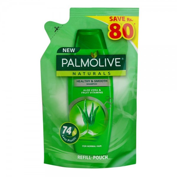 PALMOLIVE HEALTHY & SMOOTH SHAMPOO 180ML REFIL
