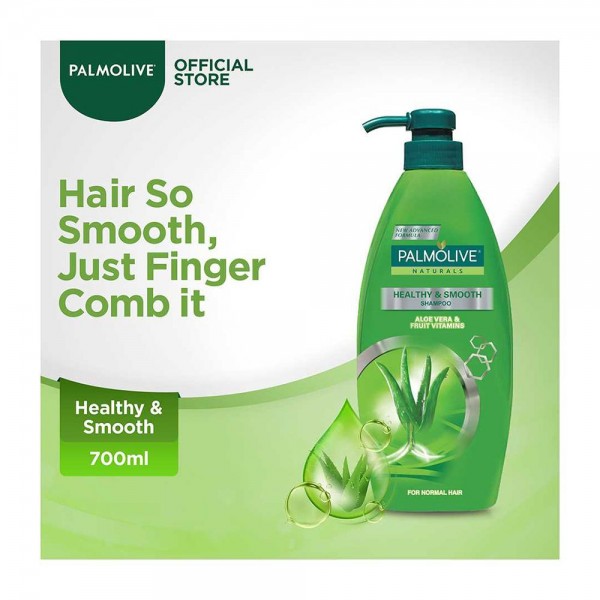 PALMOLIVE HEALTHY & SMOOTH SHAMPOO 680ML PUMP