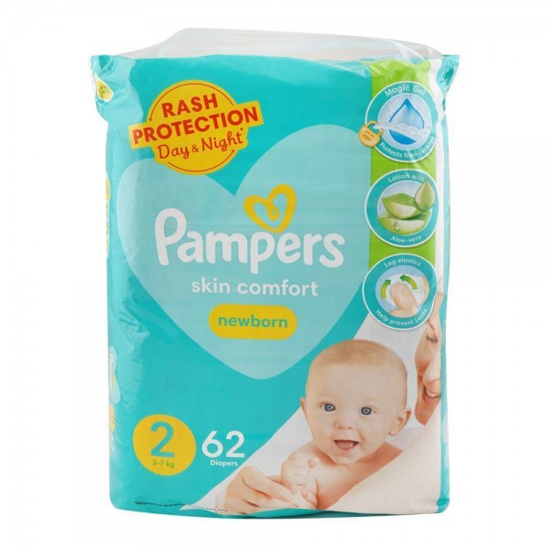 PAMPERS DIAPERS 2-62