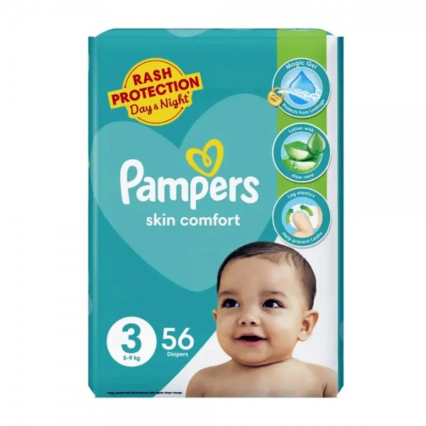 PAMPERS DIAPERS 3-56