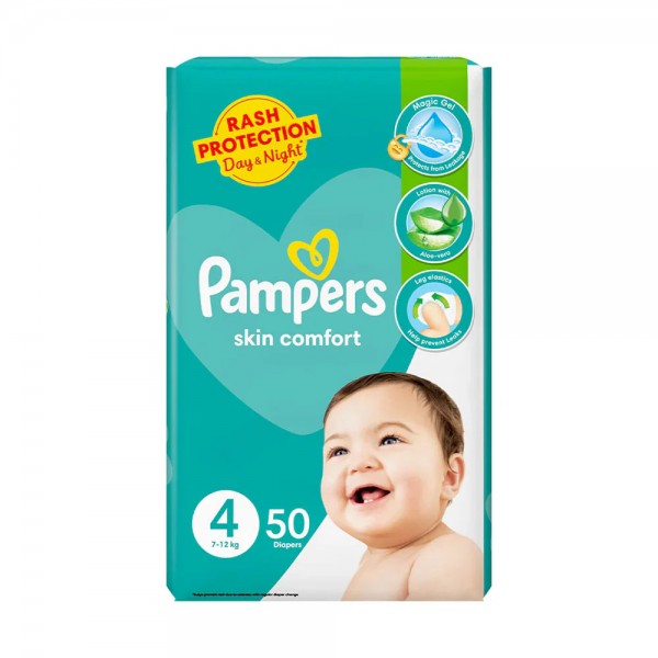 PAMPERS DIAPERS 4-50