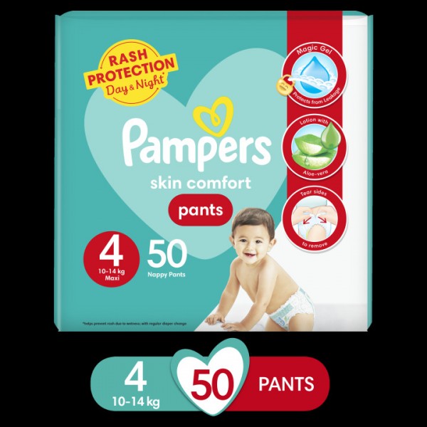 PAMPERS PANTS 4x50